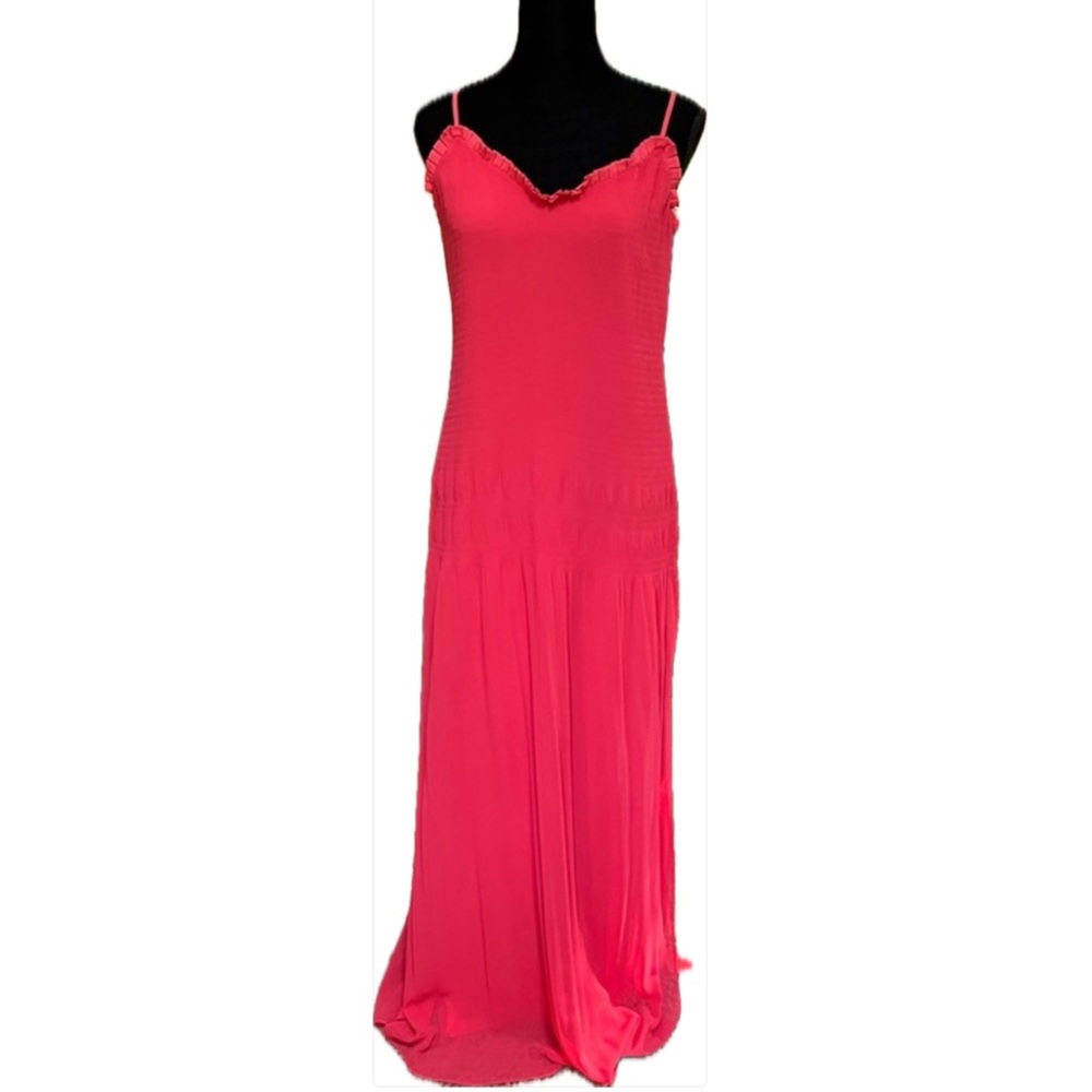 NWT Laundry By Shelli Segal Pink Maxi Dress